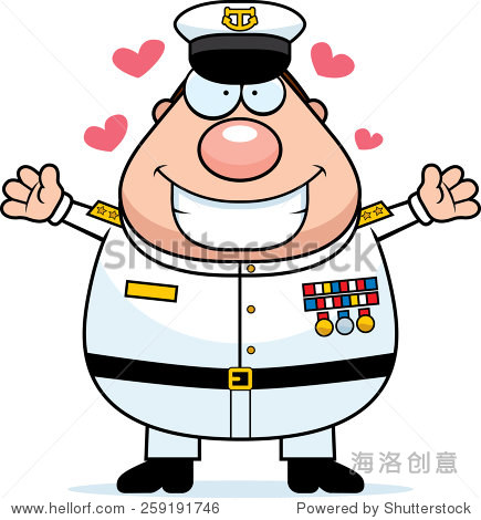 海军迷彩服卡通图片