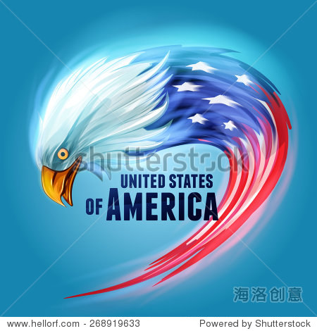 usa eagle flag - 站酷海洛正版图片, 视频, 音乐素材交易平台