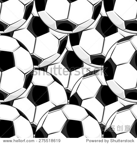 seamless background pattern of densely packed black and white