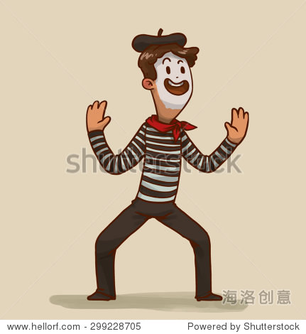 illustrationofamimevector