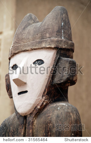 an idol at chan chan, peru - 站酷海洛正版图片