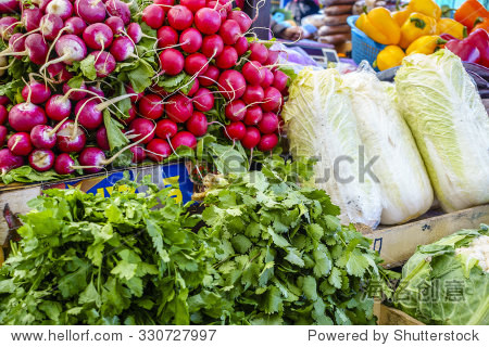 fresh vegetables for sale at a farmers market in pyatigorsk