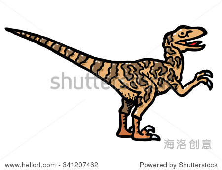 恐龙爪子简笔画图片