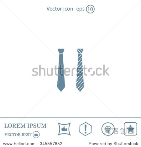 necktie vector icon - 图片素材 - 站酷海洛plus正版图片, 视频
