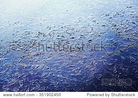 texture from thin ice on a cold morning.