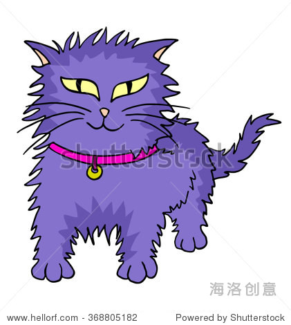 purple cat - 图片素材 - 站酷海洛plus正版图片, 视频, 音乐素材交易