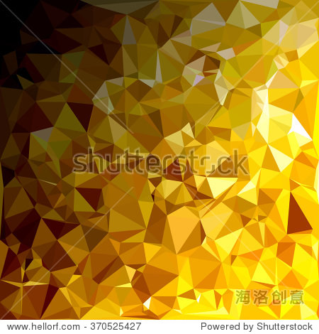 yellow polygonal mosaic background, creative design templates