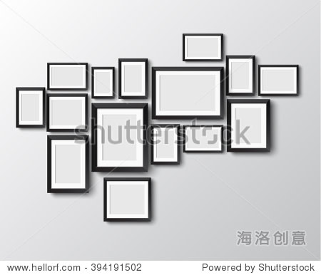 set of picture frames - 站酷海洛正版图片, 视频, 音乐素材交易平台