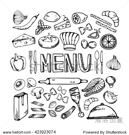 restaurant cafe menu.