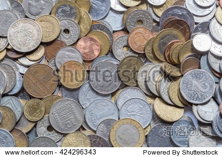 many scattered coins - 站酷海洛正版图片, 视频