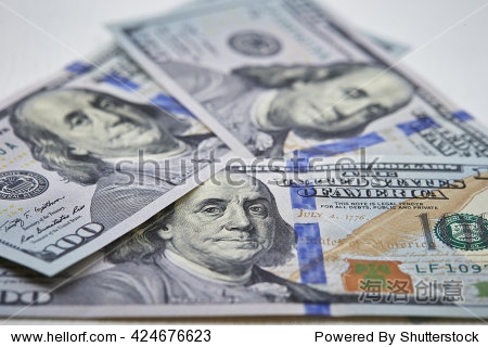 US dollar bills