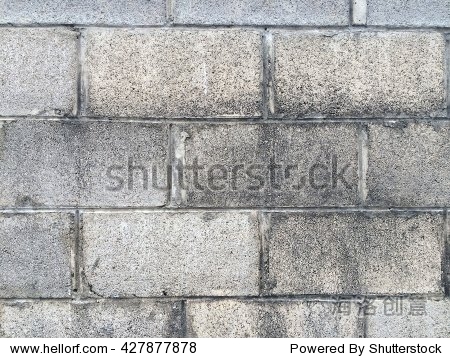 dirty concrete block wall texture background - 图片素材 - 站酷