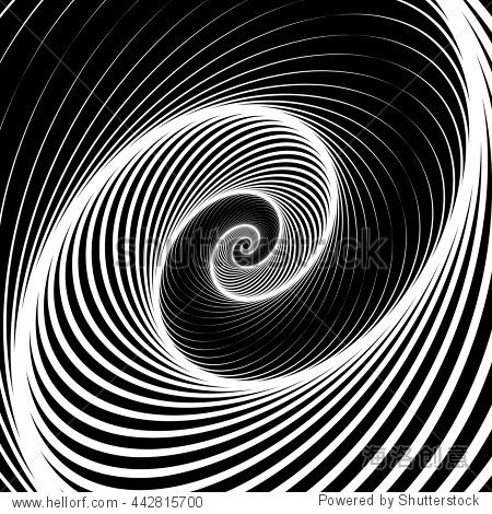 volute background - rotating radiating, concentric ellipse, oval