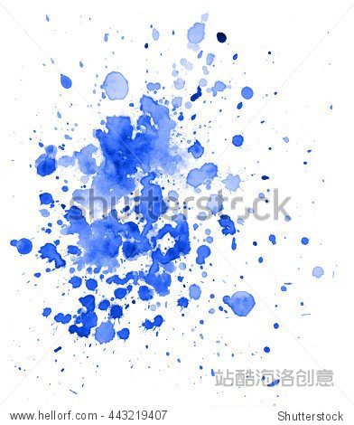 colorful abstract watercolor texture with splashes and spatters.