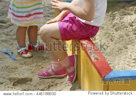 the girl in the hot day resting in the