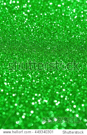green glitter texture christmas abstract background - 图片素材