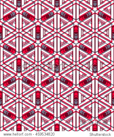 bright illusory backdrop with three-dimensional intertwine