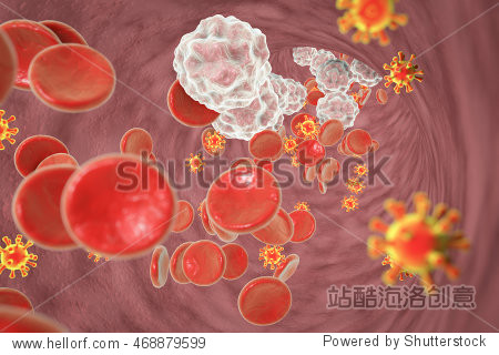 infection, beginning stage or in consumption of antiretroviral