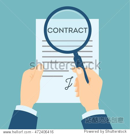 preparation and making decision about contract.