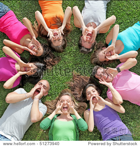 groupofpeopleofmixedraceorethnicteenagers