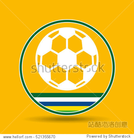 football sport badge icon vector illustration eps 10