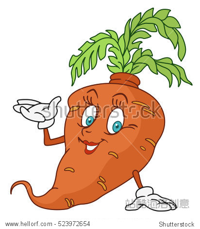 fresh carrot cartoon - 图片素材 - 站酷海洛plus正版图片, 视频