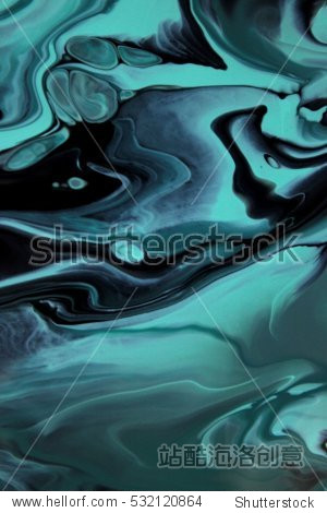 dark green marble, mint blue color mix - 图片素材 - 站酷海洛plus