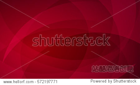 abstract background of curved lines in red colors