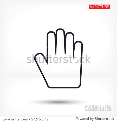 hand icon . vector eps 10