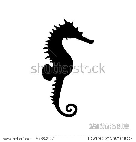 seahorse silhouette