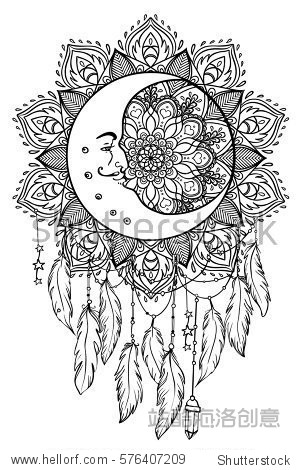 vector hipster illustration isolated on white.