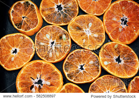 abstract orange slice background.