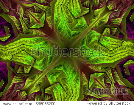fractal art background for creative design.