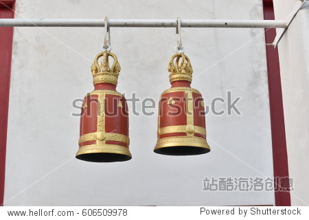 a bell, especially a church bell, handbells and doorbells being