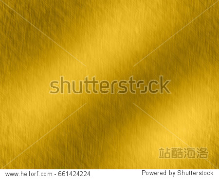 gold metal brushed background or texture of brushed steel plate
