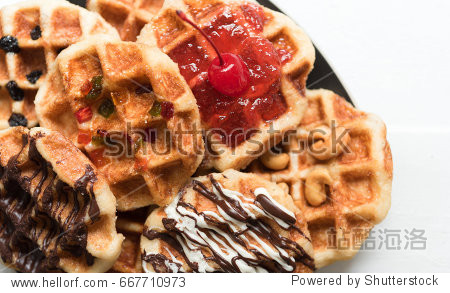 belgium waffles ,belgian waffle - 图片素材 - 站酷海洛plus正版