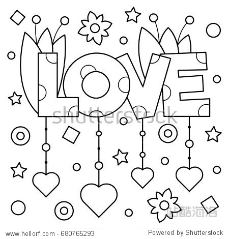 coloring page. vector illustration.