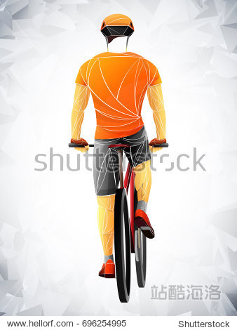 behind orange gray cycling cyclist athlete racer sport