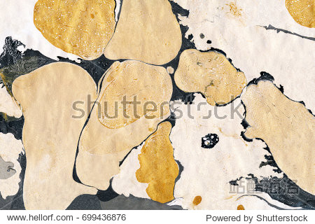 Golden marble wallpaper. Ink marble texture. A
