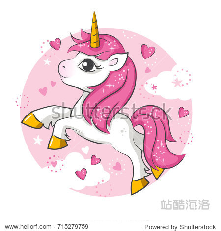 romantic hand drawing illustration for children.