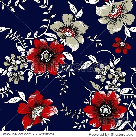 floral pattern - 站酷海洛正版图片, 视频, 音乐素材交易平台