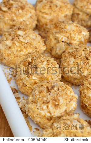 puff pastry with cream - napoleon - 图片素材 - 站酷海洛plus正版