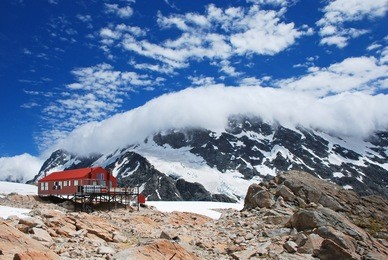 mueller hut, mt cook national park, new zealand