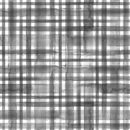 stripes black and white grunge gingham tartan plaid abstract geometric seamless texture background. watercolor hand drawn seamless pattern with black stripes. wallpaper, wrapping, textile, fabric