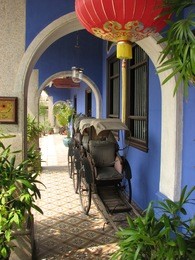 cheong fatt tze mansion in georgetown, penang, malaysia