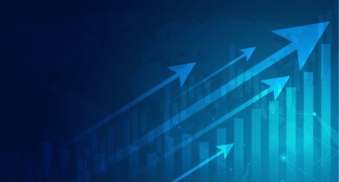 business candle stick graph chart of stock market investment trading, bullish point, bearish point. trend of graph vector design.