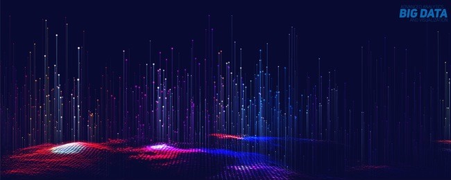 vector abstract 3d big data  visualization. futuristic infographics aesthetic design. visual information complexity. intricate data threads plot. social network or business analytics representation