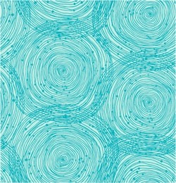 turquoise spiral pattern