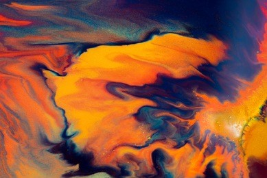 colorful paint background in concept fantasy luxury texture. colors dropped into liquid and photographed while in motion. abstract composition.