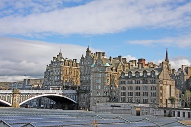 edinburgh : cityscape of edinburgh city.